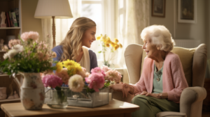 Home care can help protect seniors from potential accidents from poor quality furniture.