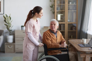 Hospice care helps seniors age in place safely and comfortably.