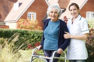 Elder care supports seniors managing blood pressure with daily care and routines